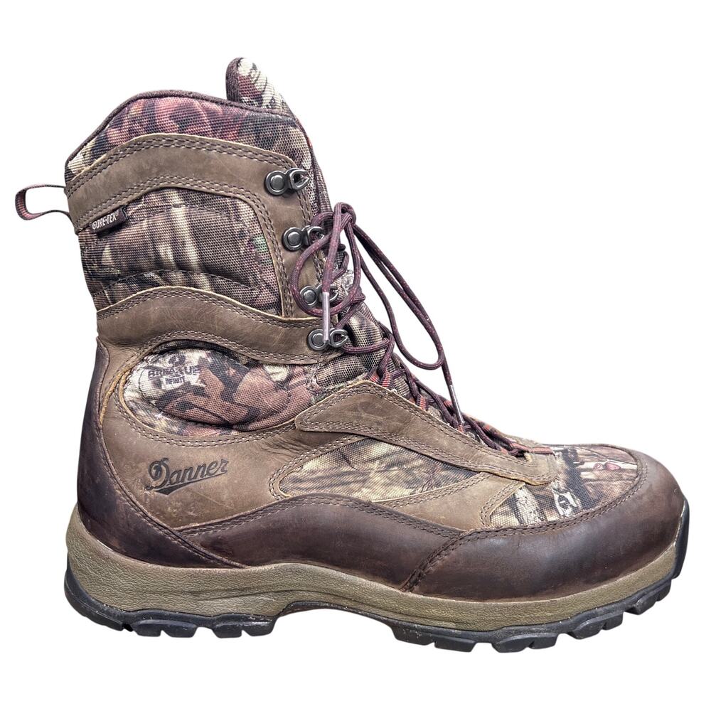 Danner High Ground 8" Mossy Oak Camo 400G Thinsulate Wide Boots 11.5 EE